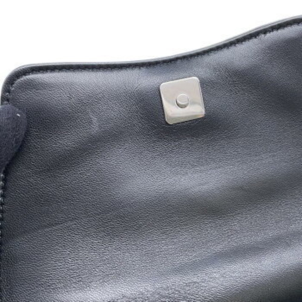 Gucci Horsebit Leather Handbag Chain Bag Black - Picture 8 of 8